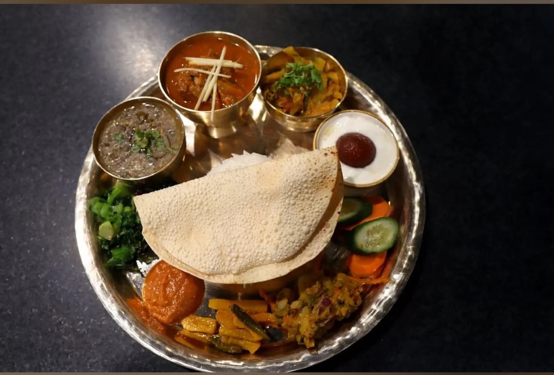 Nepali Festive Thali Goat